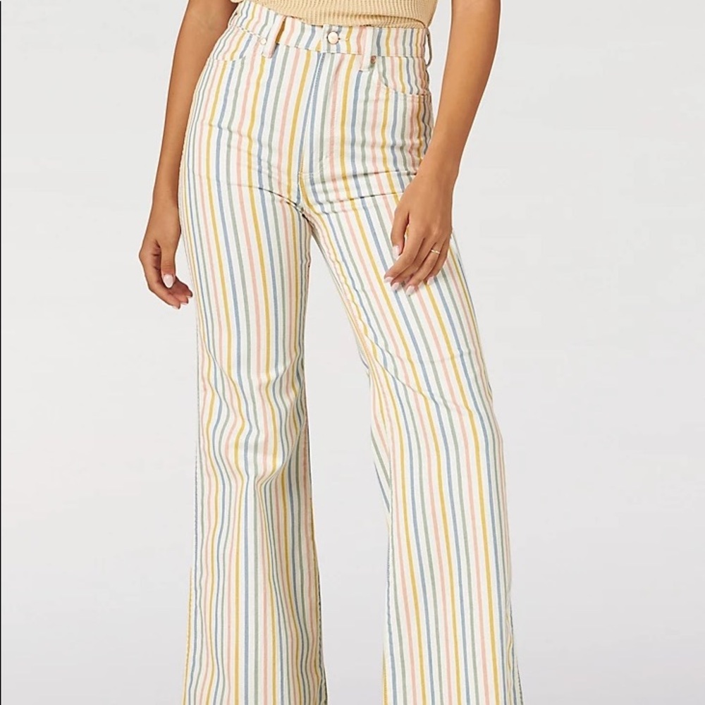 Wrangler Wanderer Rainbow Stripe Jean